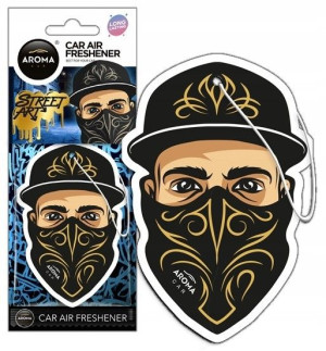 Aroma Car zawieszka Street Art MASK boy