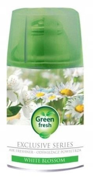 Wkład Green Fresh - RUMIANEK White Blossom (zamiennik Air Wick) spray 250ml