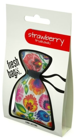 FOLK Perfume FRESH BAG zapach zawieszka STRAWBERRY