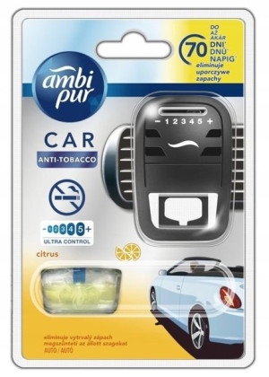 Ambipur Car Starter + Wkład Anti-tobacco Citrus