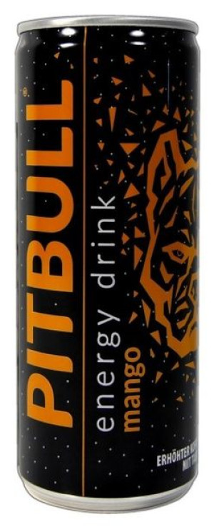 PITBULL Energy Drink MANGO 250ml energetyk napój
