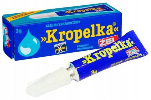 Klej KROPELKA ŻEL uniwersalny w żelu 3g