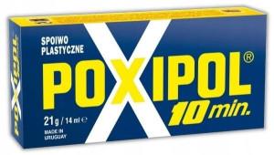 POXIPOL Klej METALICZNY spoiwo plastyczne 21g 14ml