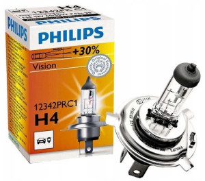 ŻARÓWKA PHILIPS phillips H4 12V 60/55W P43t +30%