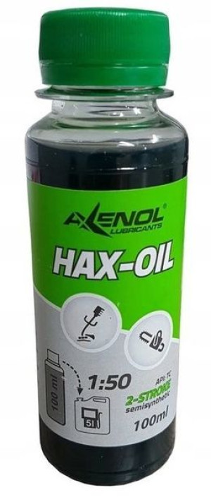OLEJ HAX do silników dwusuwowych pił AXENOL 100ml