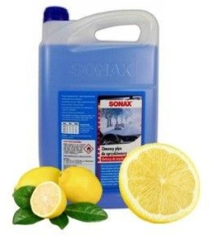 SONAX zimowy płyn do sprysk. 4L do -20°C cytrynowy