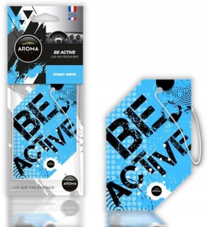Aroma Car BE ACTIVE zawieszka zapach OCEAN WAVE