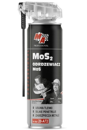 MA Professional 20-A72 Odrdzewiacz MoS2 aplikator 250ml