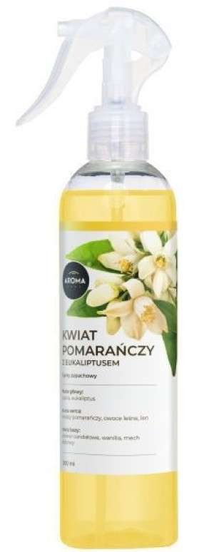 Kwiat pomarańczy z eukaliptusem odświżacz powietrza spray 300ml