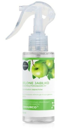 AROMA HOME SPRAY NEUTRALIZATOR ODURCO Zielone Jabłko