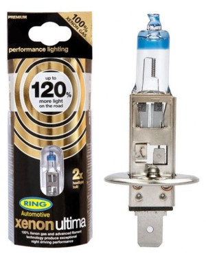 RING Żarówka H1 12V 55W Xenon Ultima +120% 2szt.