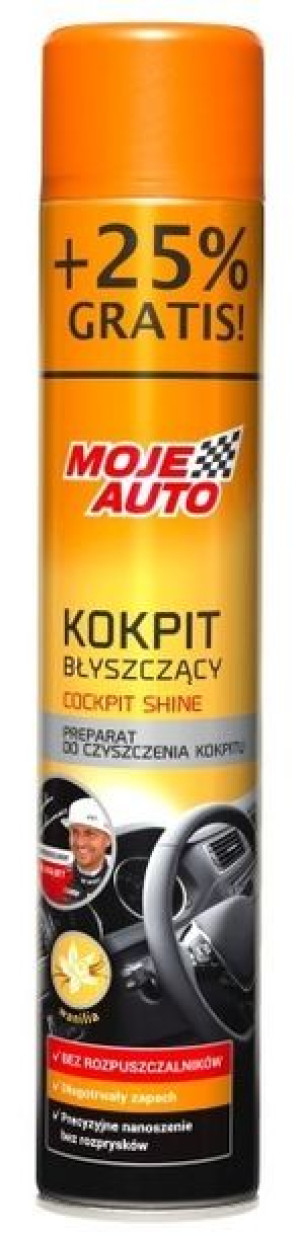 MOJE AUTO Kokpit błyszczący waniliowy 750ml 19-009