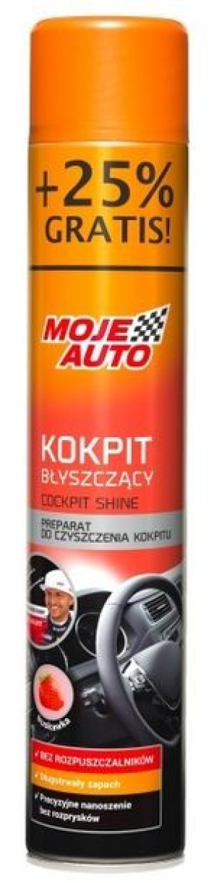 MOJE AUTO Kokpit błyszczący truskawka 750ml 19-107