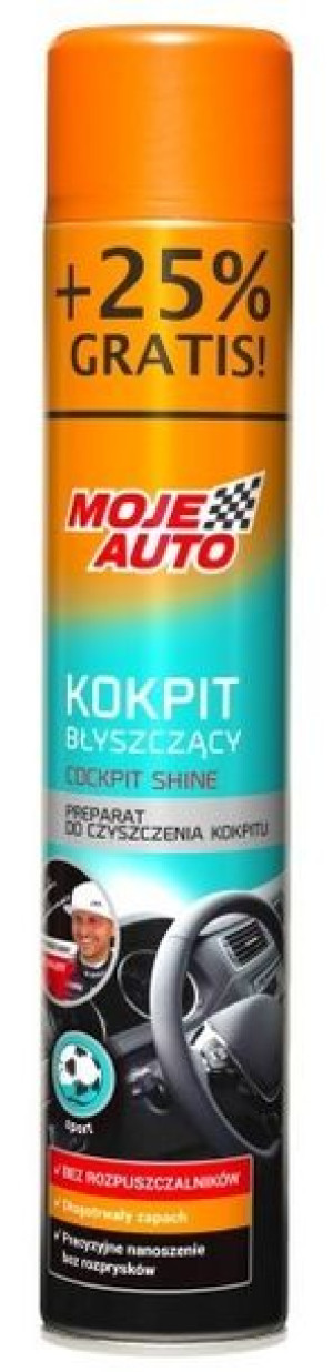 MOJE AUTO Kokpit błyszczący SPORT 750ml 19-580