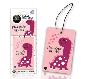 Aroma Car LOVE DINO Dinozaur Ciasto z rodzynkami