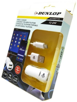 Dunlop Adapter Przejściówka Zapalniczki 2usb Typ C