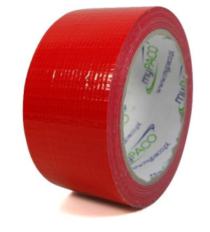 Taśma Naprawcza Duct Tape Paco Red Czerwona 48/25m
