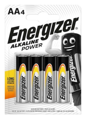 Energizer Baterie Alkaline Power Aa R6 Lr6 4szt.