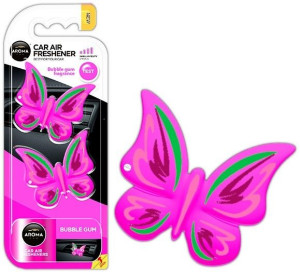 Aroma Car BUTTERFLY Motyle Bubble Gum