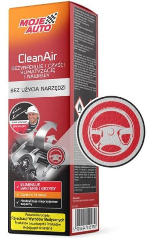 Moje Auto Odświeżacz Klimatyzacji Clean Air New Car 19-598