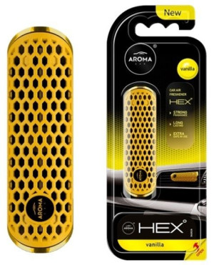 Aroma Car HEX VANILIA Polimerowy odświeżacz