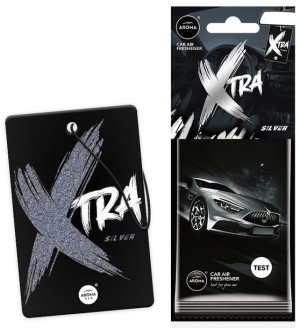Aroma Car XTRA SILVER Eukaliptus cedr jabłko