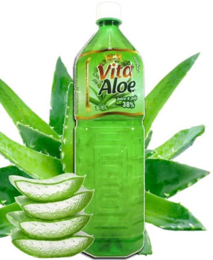 VITA ALOE Napój aloesowy z cząstkami aloesu 1,5L