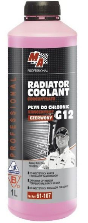 MA Professional Płyn do chłodnic koncentrat G12 czerwony 1L 61-107
