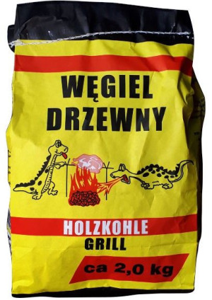 Węgiel Drzewny do grilla rozpałka podpałka 2kg
