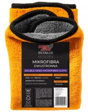 Moje Auto Detailer Mikrofibra ścierka ściereczka dwustronna 41x41cm