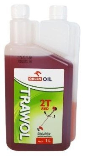 OLEJ do silników dwusuwowych TRAWOL 2T CZERWONY 1L