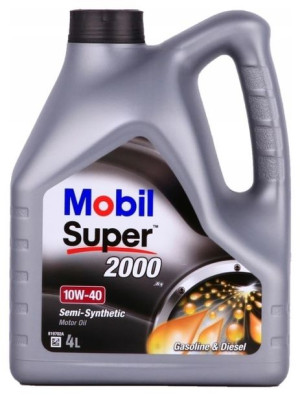 OLEJ MOBIL półsyntetyczny MOBIL1 SUPER 2000 X1 10w40 4L