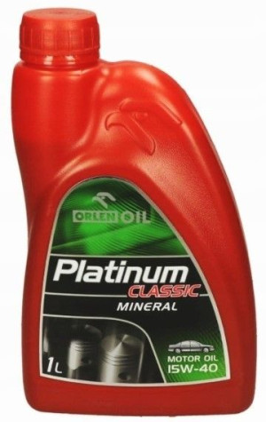 Olej ORLEN Platinum CLASSIC mineralny 15w40 1L