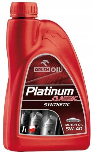 Olej ORLEN Platinum Classic syntetyczny 5w40 1L