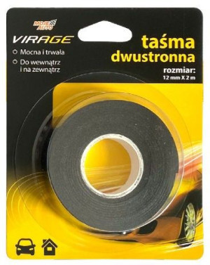Moje Auto Virage Taśma Dwustronna 12mm x 2m 96-023