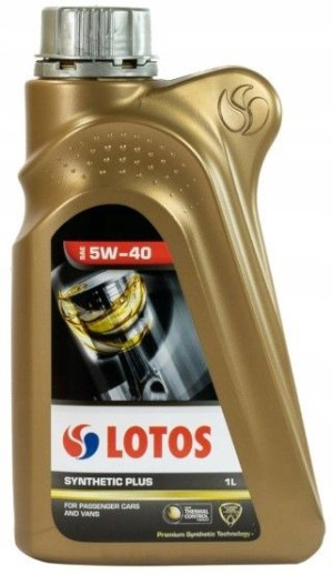 OLEJ LOTOS PLUS Syntetyczny 1L SAE 5W-40 (1968)