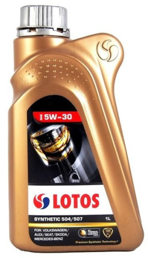 OLEJ LOTOS Syntetyczny 5W-30 504/507 1L DPF (2699)