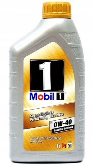 Olej Mobil 1 Super 0w40 1L BMW VW Porsche (New Life)