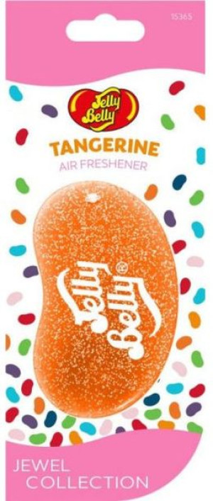 Jelly Belly zawieszka 3D karta MANDARYNKA zapach do auta