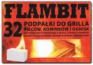 Flambit podpałka do grilla w kostkach 32szt.