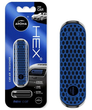 Aroma Car HEX NEW CAR Polimerowy odświeżacz