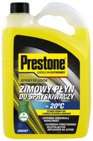 Zimowy płyn do spryskiwaczy PRESTONE -20°C 4L