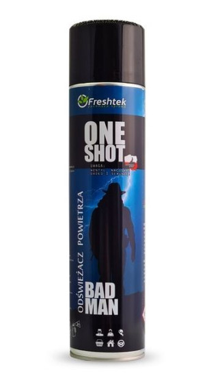 FRESHTEK ONE SHOT Neutralizator zapachów BAD MAN