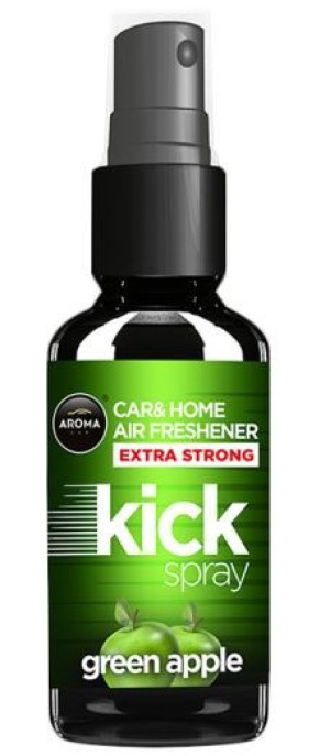 GREEN APPLE - KICK SHOT SPRAY 30ml - Aroma Car