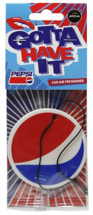 Logo Pepsi odświeżacz samochodowy zawieszka Aroma Car do auta