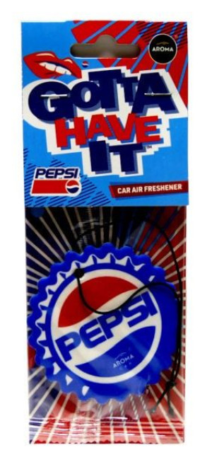 Kapsel Pepsi odświeżacz samochodowy zawieszka Aroma Car do auta