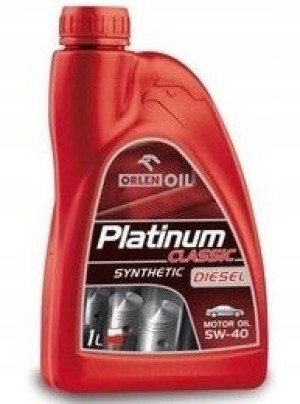 Syntetyczny olej Orlen Platinium Classic Diesel 5W-40 do samochodu 1l