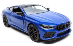 BMW M8 Competition Coupe, zabawka, model kolekcjonerski 1:32, KINSMART