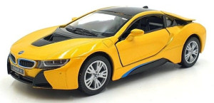 BMW i8, zabawka, model kolekcjonerski 1:32, KINSMART