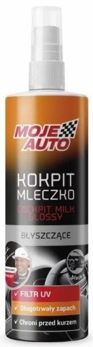 Preparat do czyszczenia plastików Moje Auto czarny błyszczący 300 ml